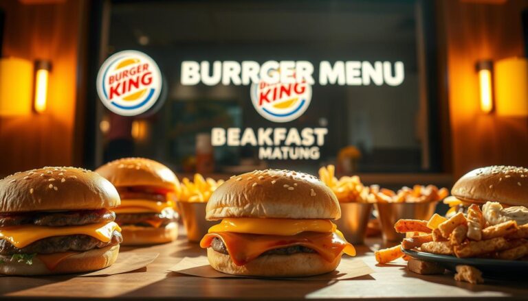Burger King Breakfast Menu