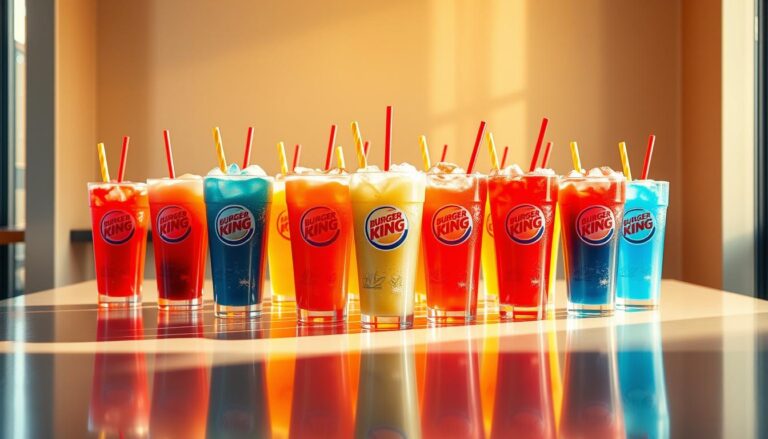 Burger King frozen drink flavors 2025