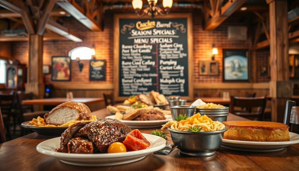 Cracker Barrel Seasonal Menu Specials