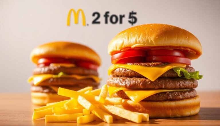 McDonald's Menu Specials 2 for $5