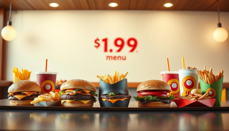 Sonic $1.99 Menu