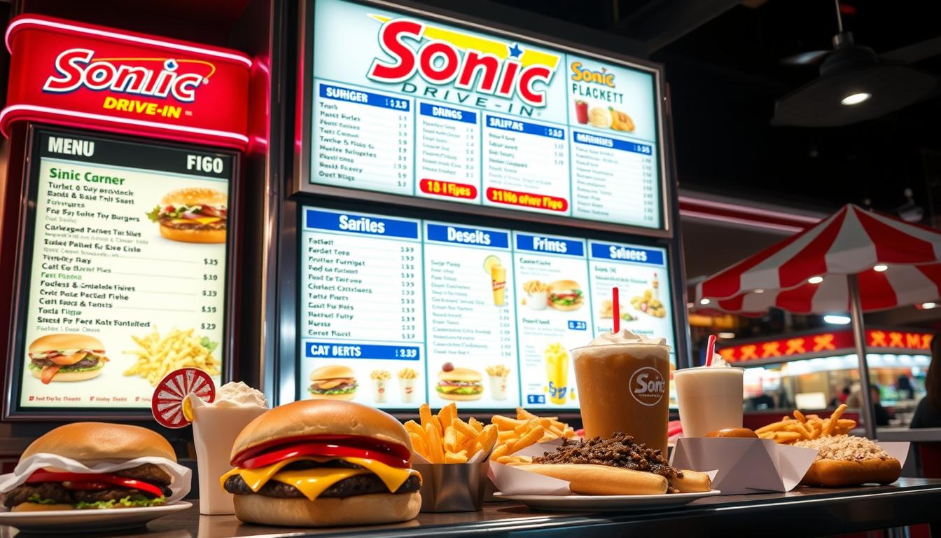Sonic Menu