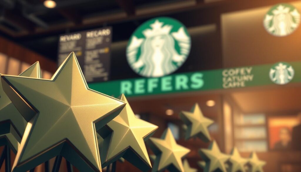 Starbucks Rewards Program Stars
