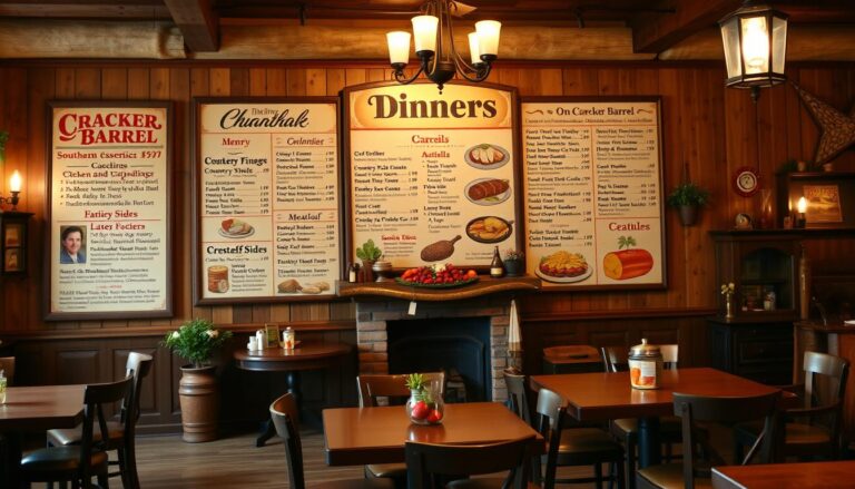 cracker barrel dinner menu